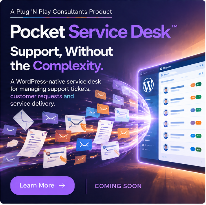 Pocket Service Desk Info Card